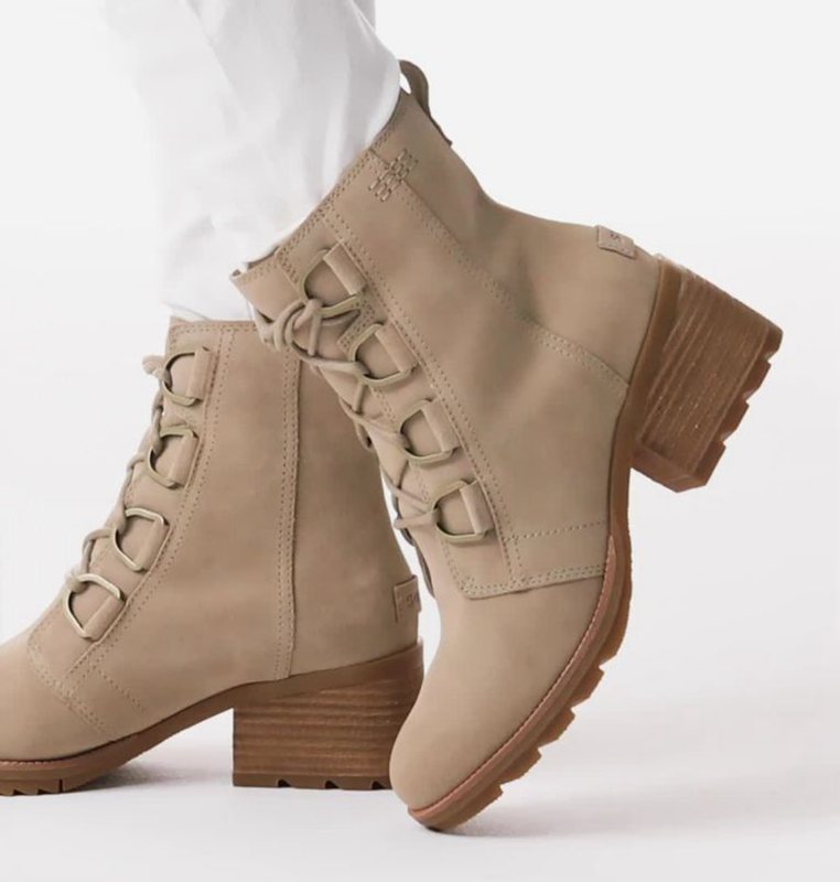 Sorel Dam Stövlar Brun - Cate™ Lace Mid - BWI-421586